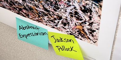 Your students may also collaborate or help each other by discussing the different artists