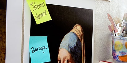 giving consideration to the time periods the artists worked in.
