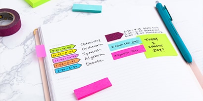 Tips for Managing a Busy Schedule - create a home base for your schedule