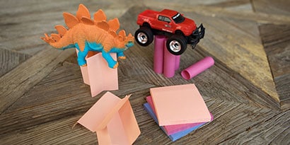 There are dozens of ways to stack Post-it® Notes