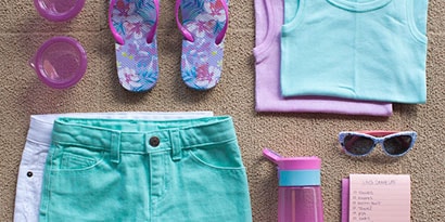 Next, organize everything neatly